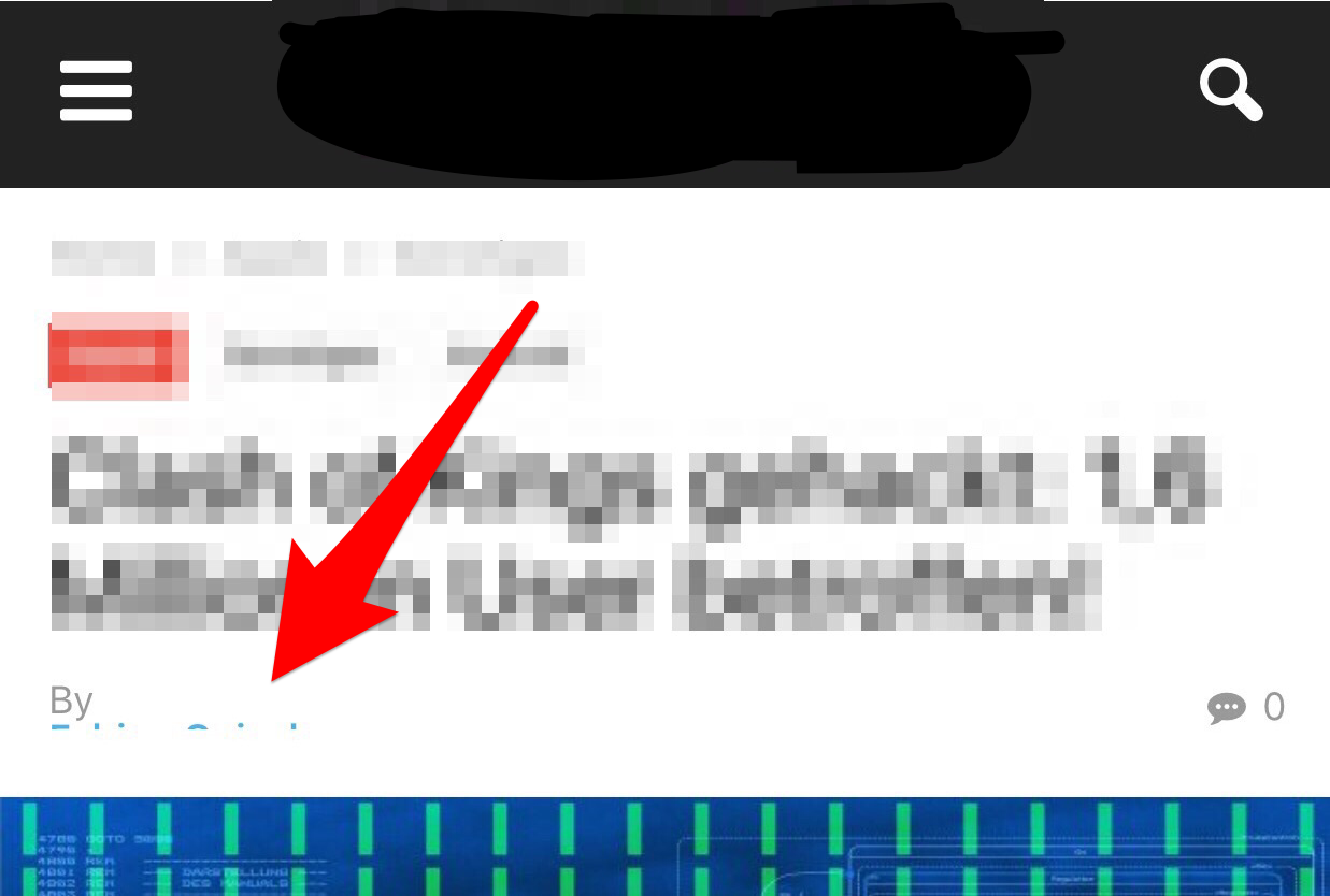 author name cut of